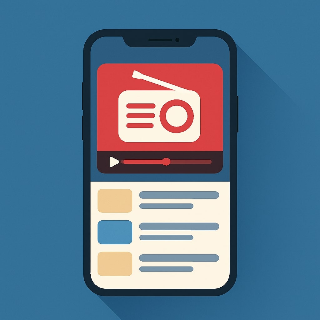 실시간 라디오 듣기 앱